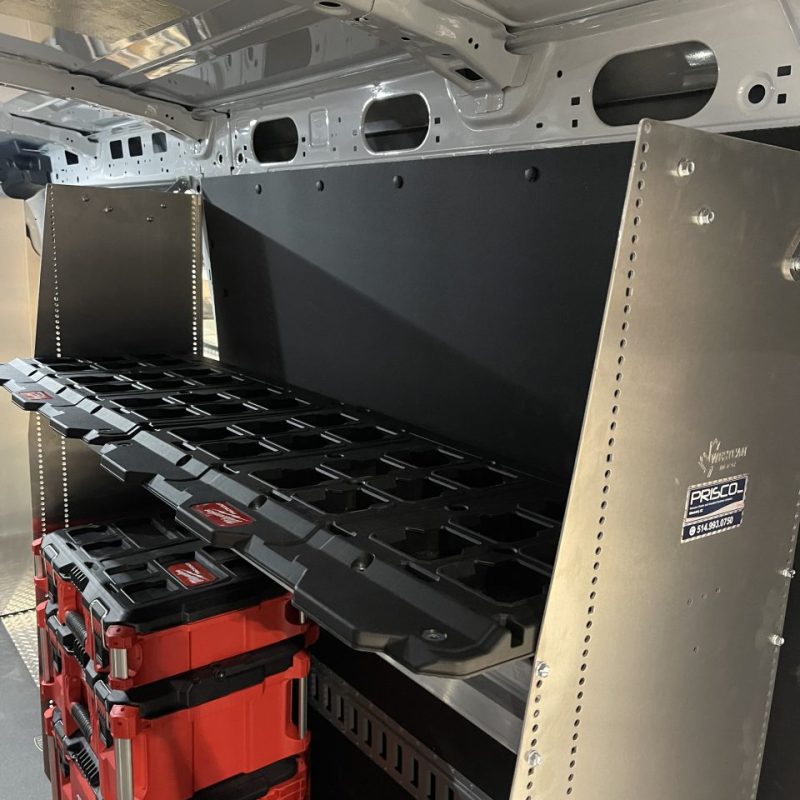 Commercial Vehicle Shelf Organization System 1