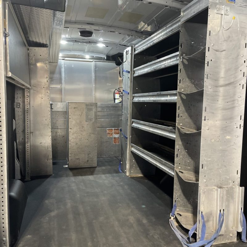 Vehicle Upfitting - Commercial shelving system 1